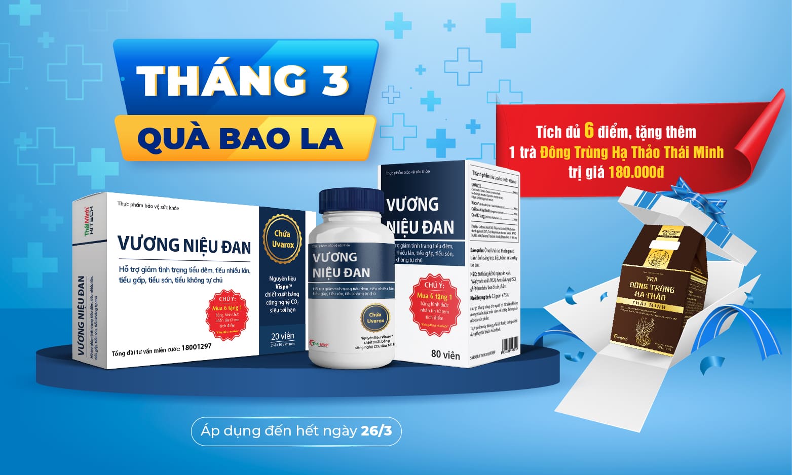 [KHUYẾN MÃI LỚN] TÍCH ĐỦ 6 ĐIỂM – NHẬN QUÀ “KHỦNG” LÊN TỚI 355.000Đ